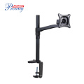 China Manufactory Single Desk Clamp LCD Monitor Arm for 13"-27"